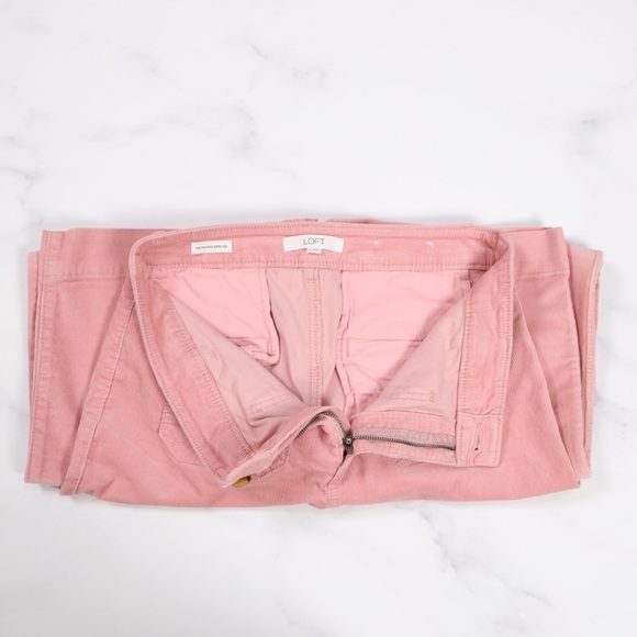 LOFT Pink Flare & Wide Leg Women's Jeans - Picture 7 of 8